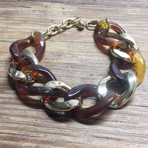 Brown and gold Charming Charlie’s bracelet